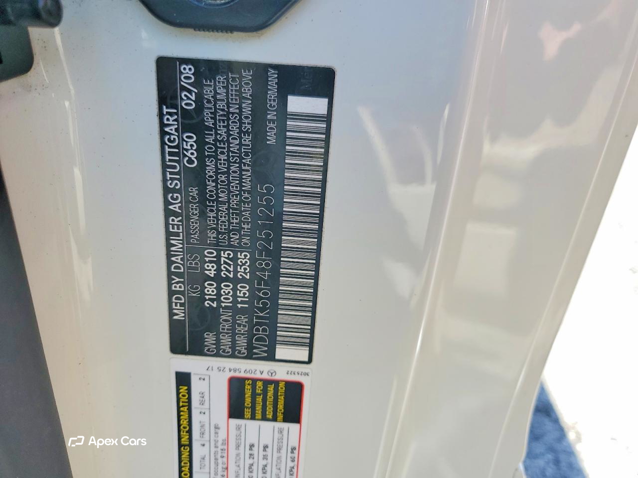 Mercedes-Benz CLK-klasse 2008