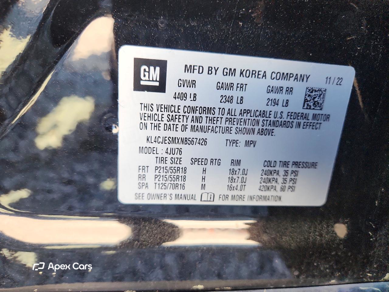 Buick Encore 2022