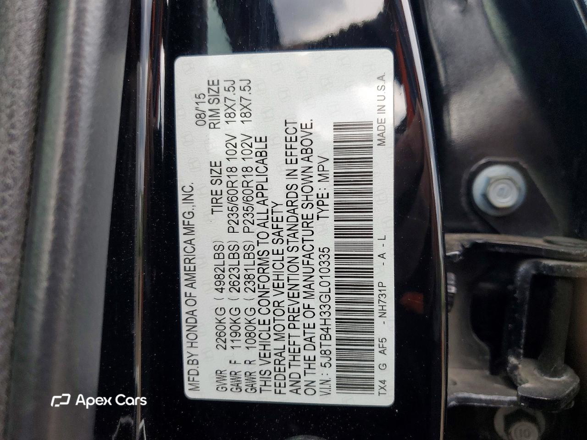 Acura RDX 2016