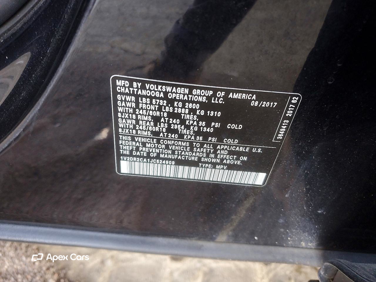 Volkswagen Atlas 2018