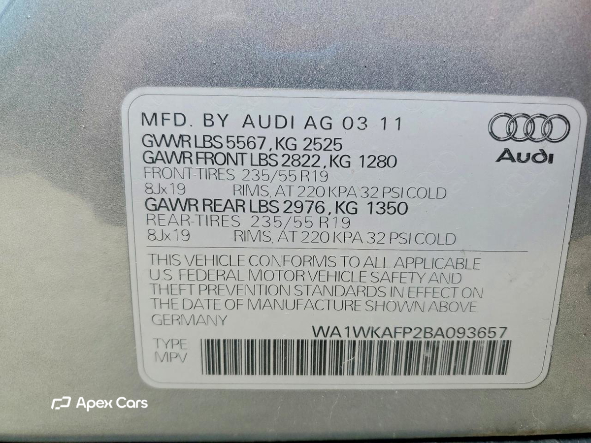 Audi Q5 2011