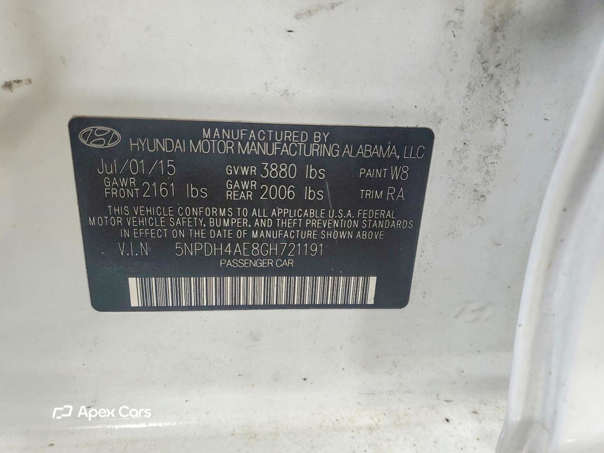 Hyundai Elantra 2016