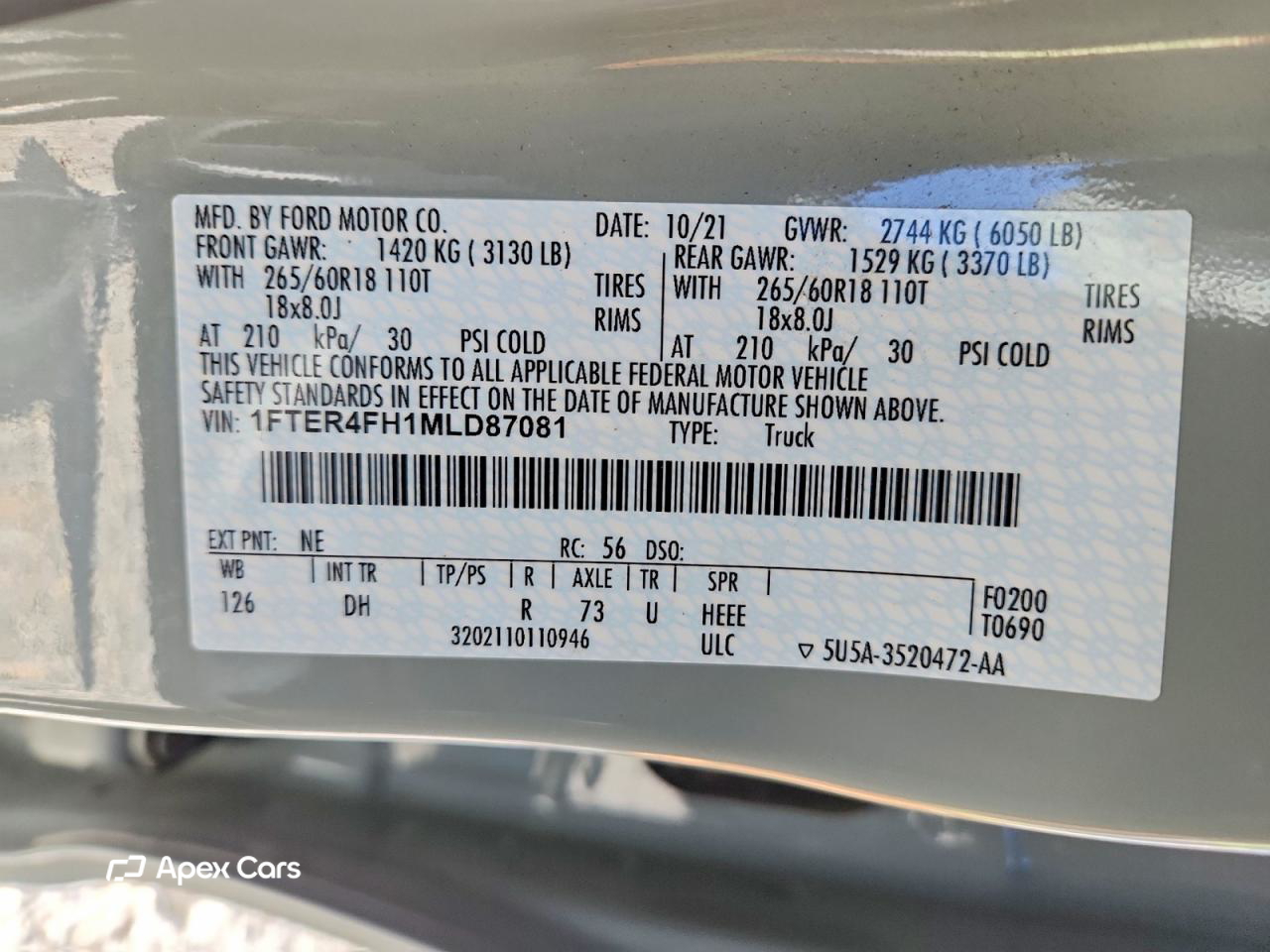 Ford Ranger 2021