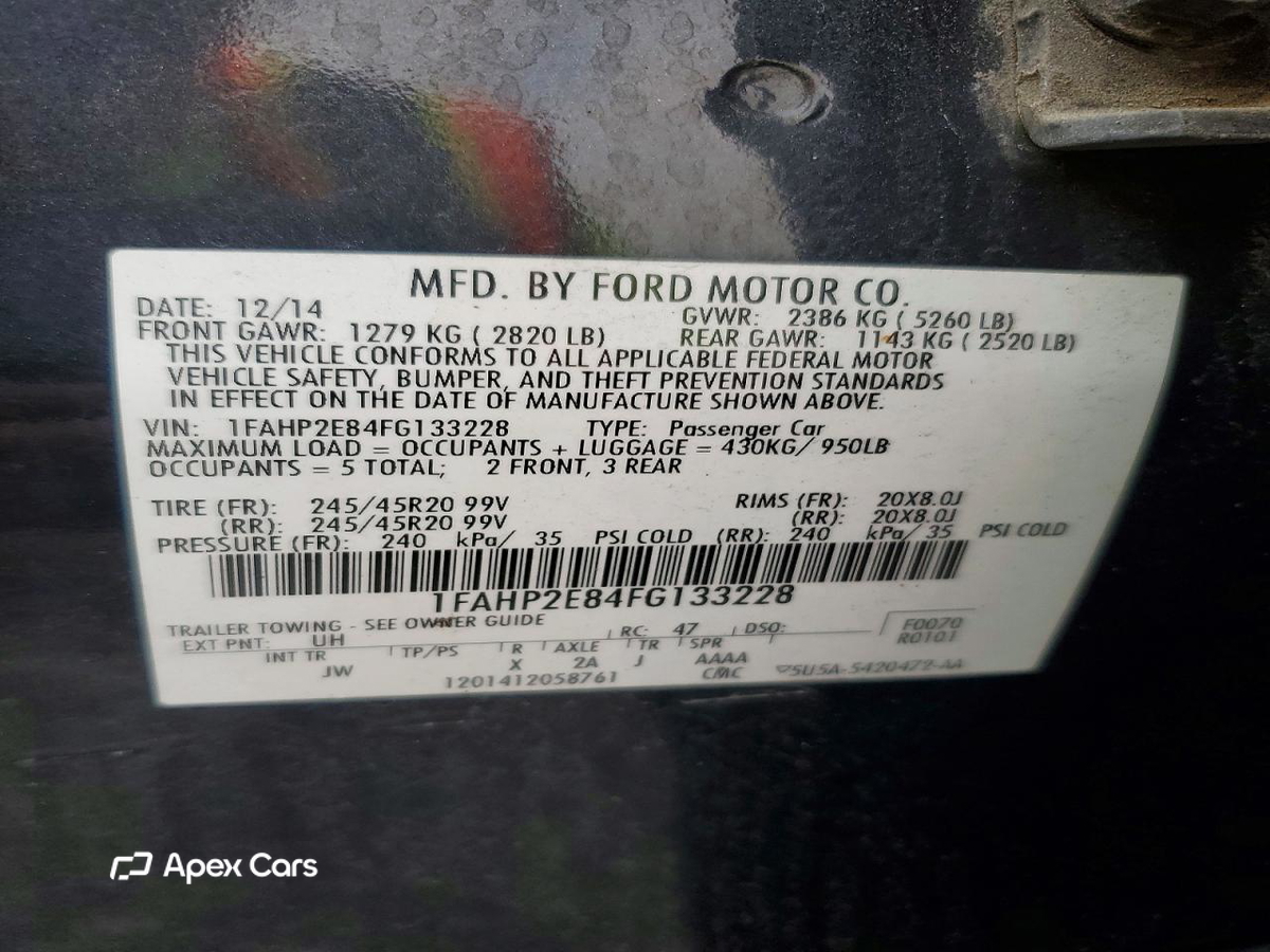 Ford Taurus 2015