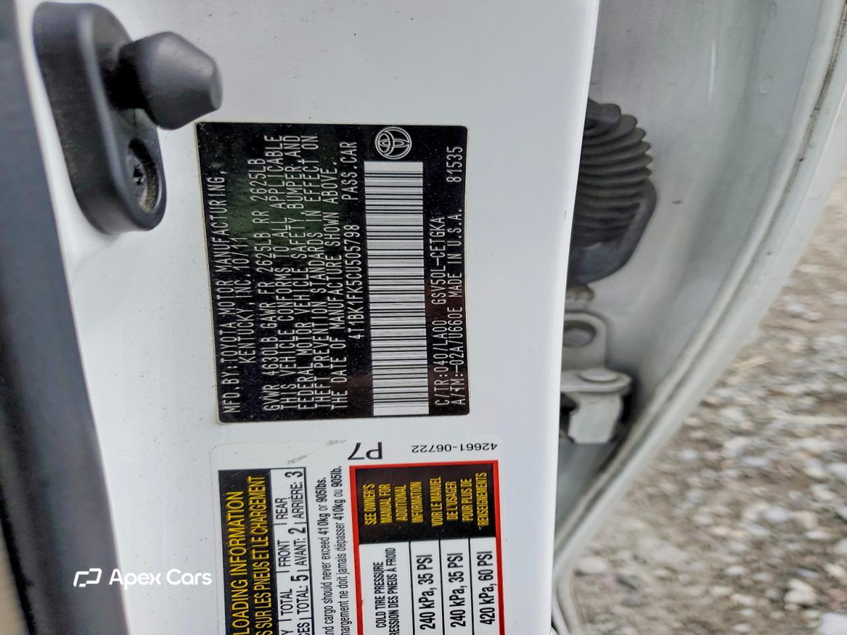 Toyota Camry 2012