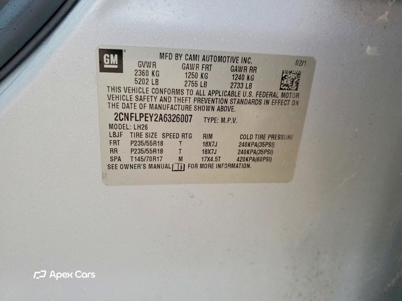 Chevrolet Equinox 2010