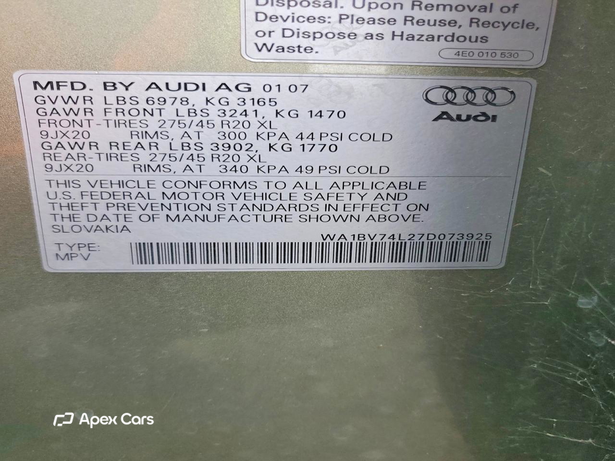 Audi Q7 2007