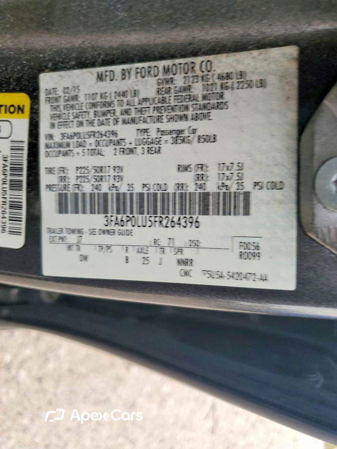 Ford Fusion 2015