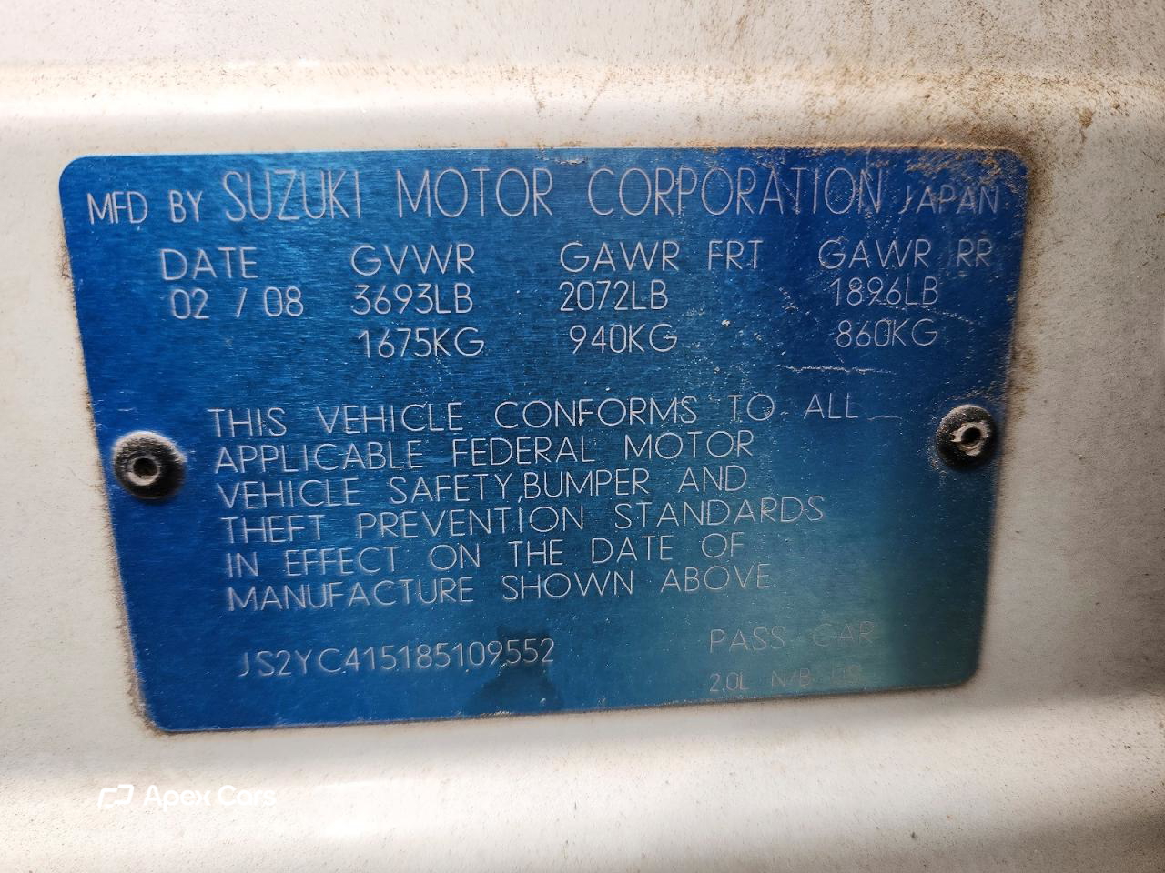 Suzuki SX4 2008