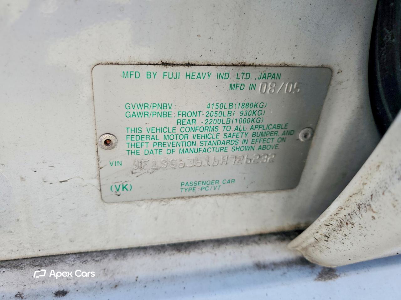 Subaru Forester 2006