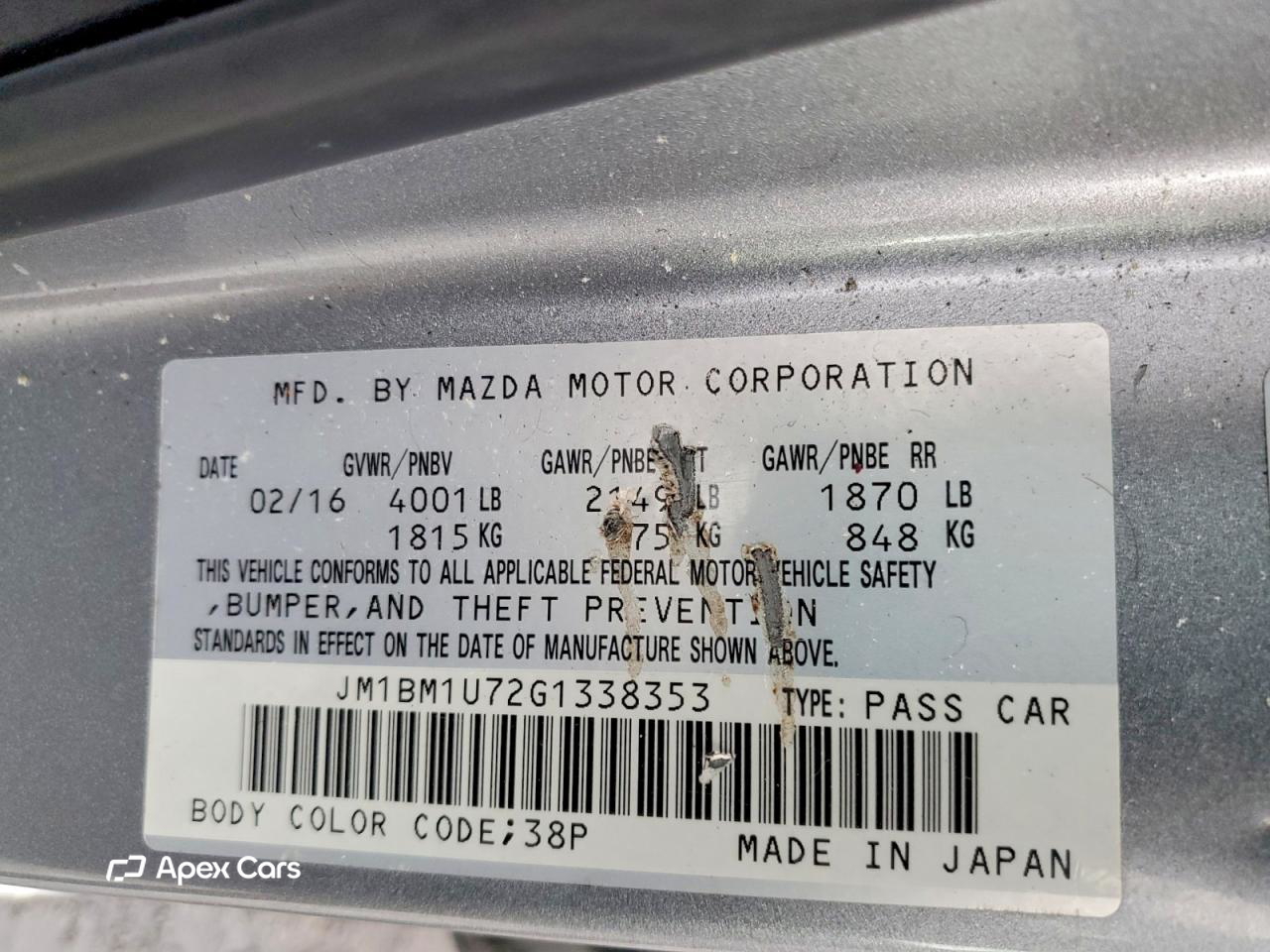 Mazda 3 2016