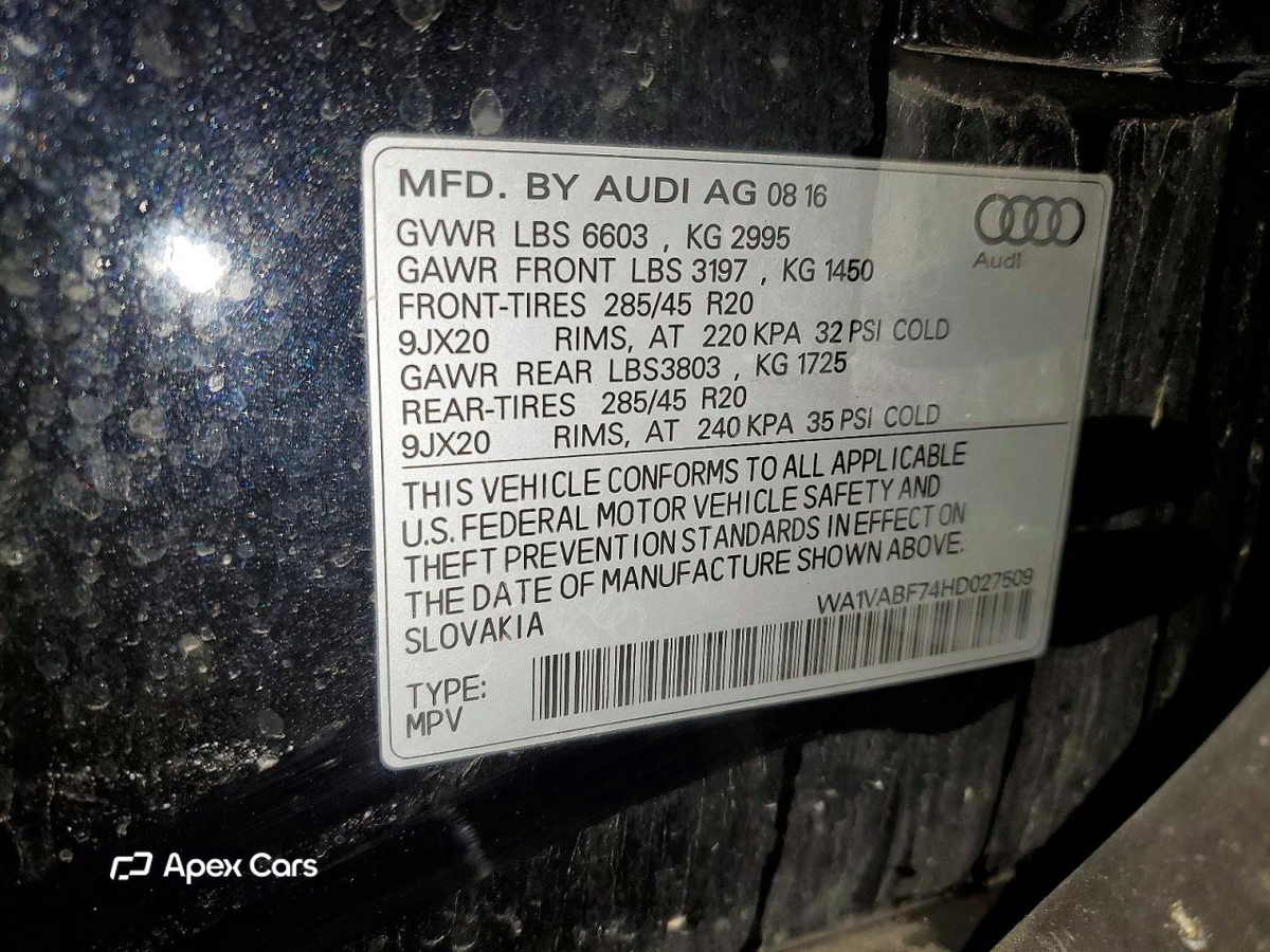 Audi Q7 2017