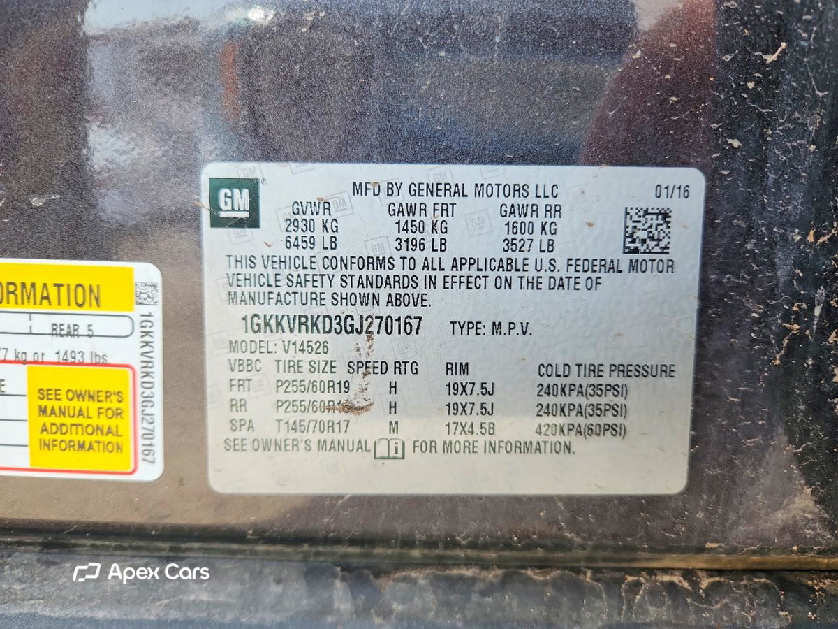 GMC Acadia 2016