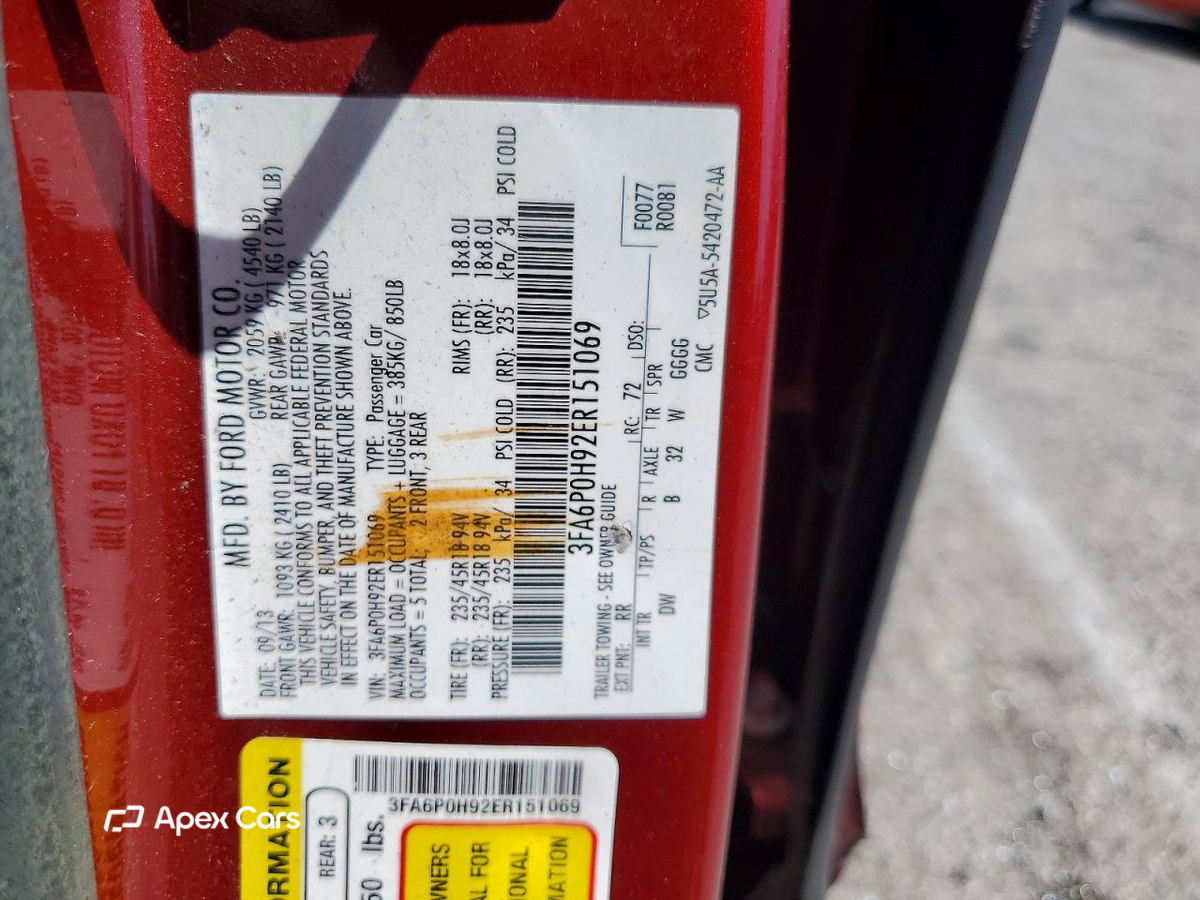 Ford Fusion 2014