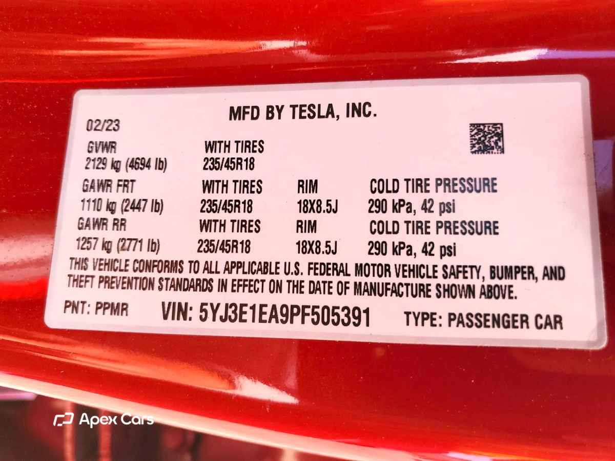 Tesla Model 3 2023