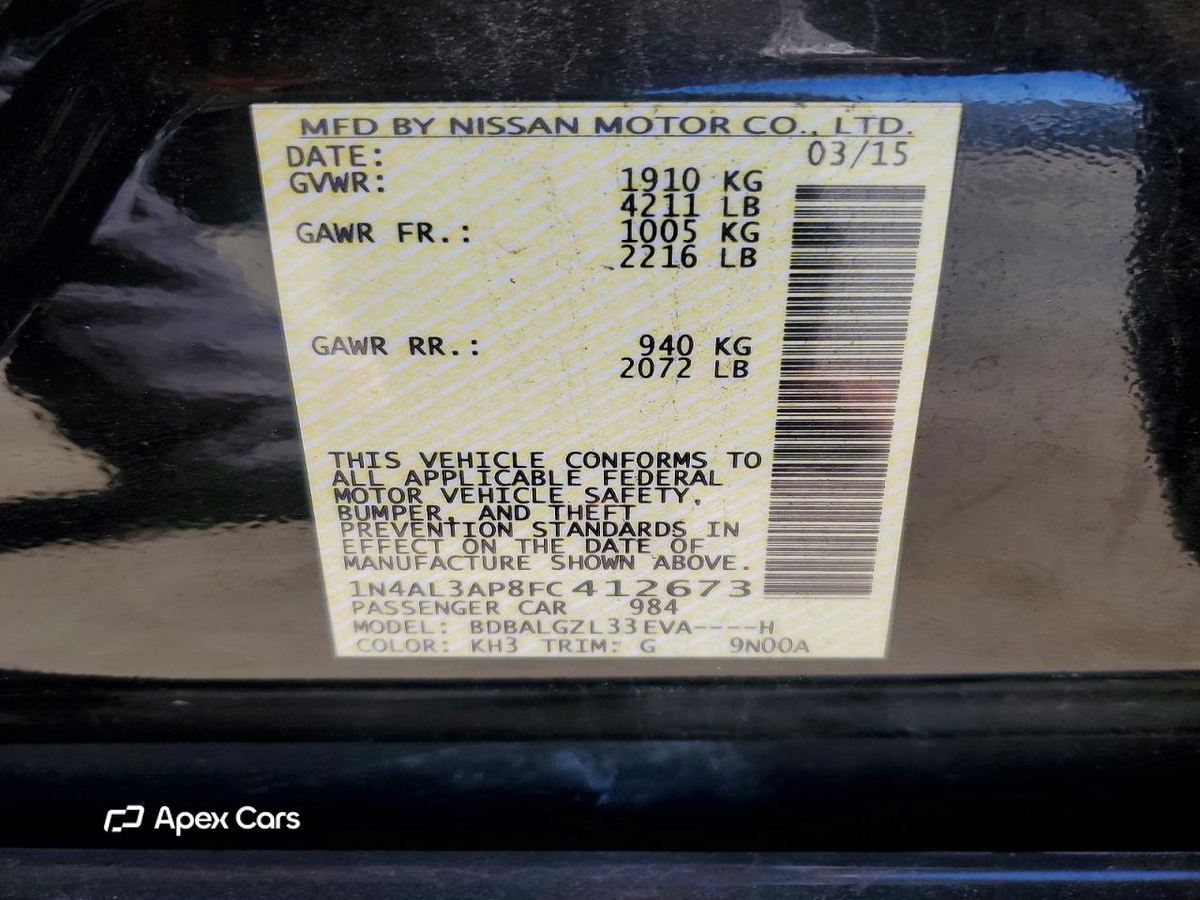 Nissan Altima 2015