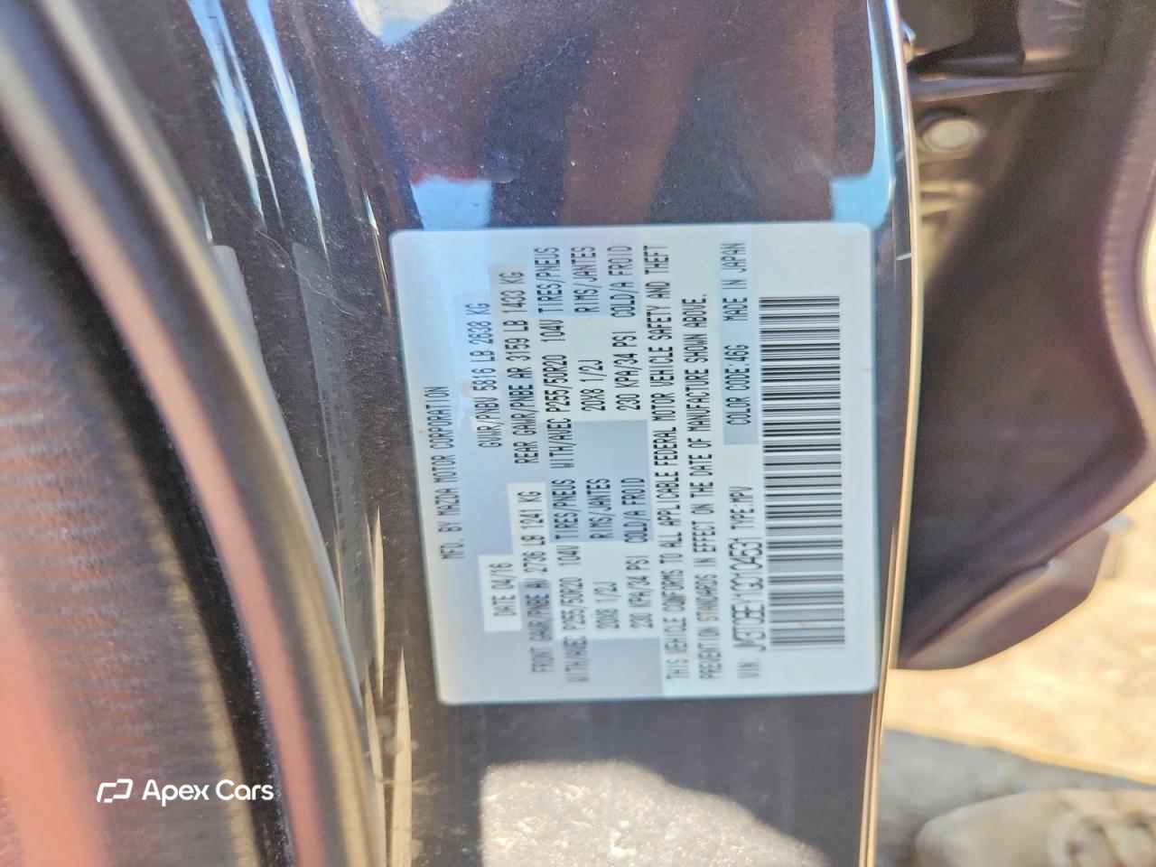 Mazda CX-9 2016