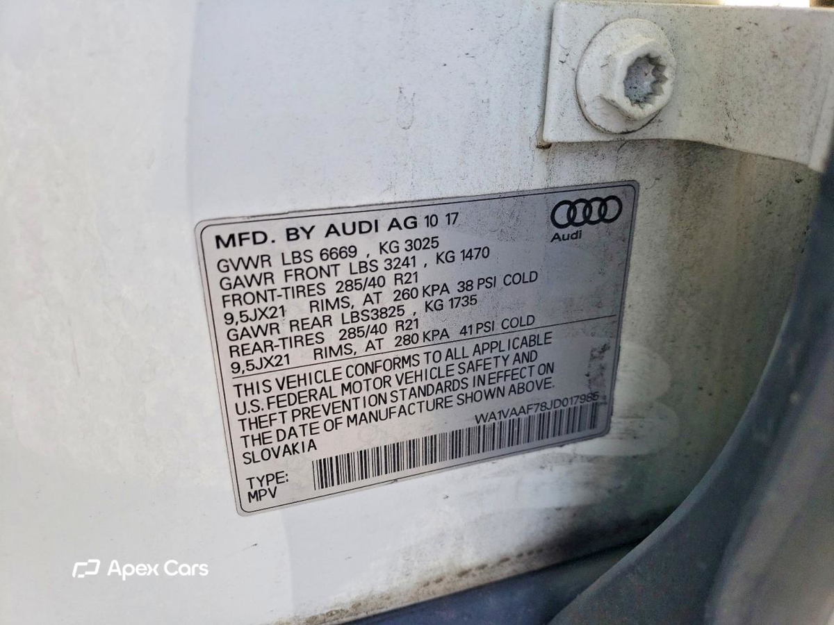 Audi Q7 2018