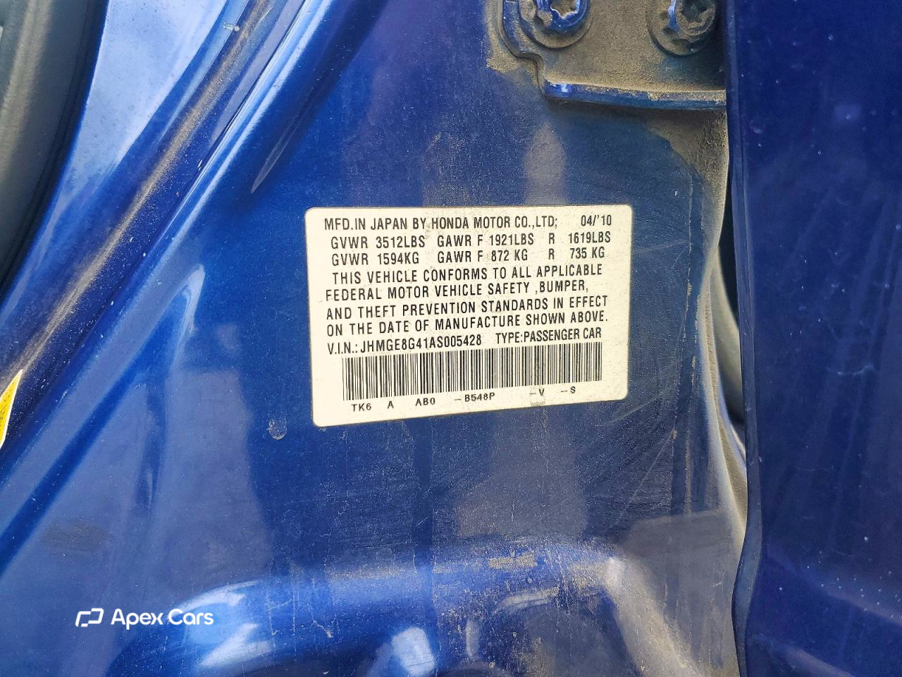 Honda Fit 2010