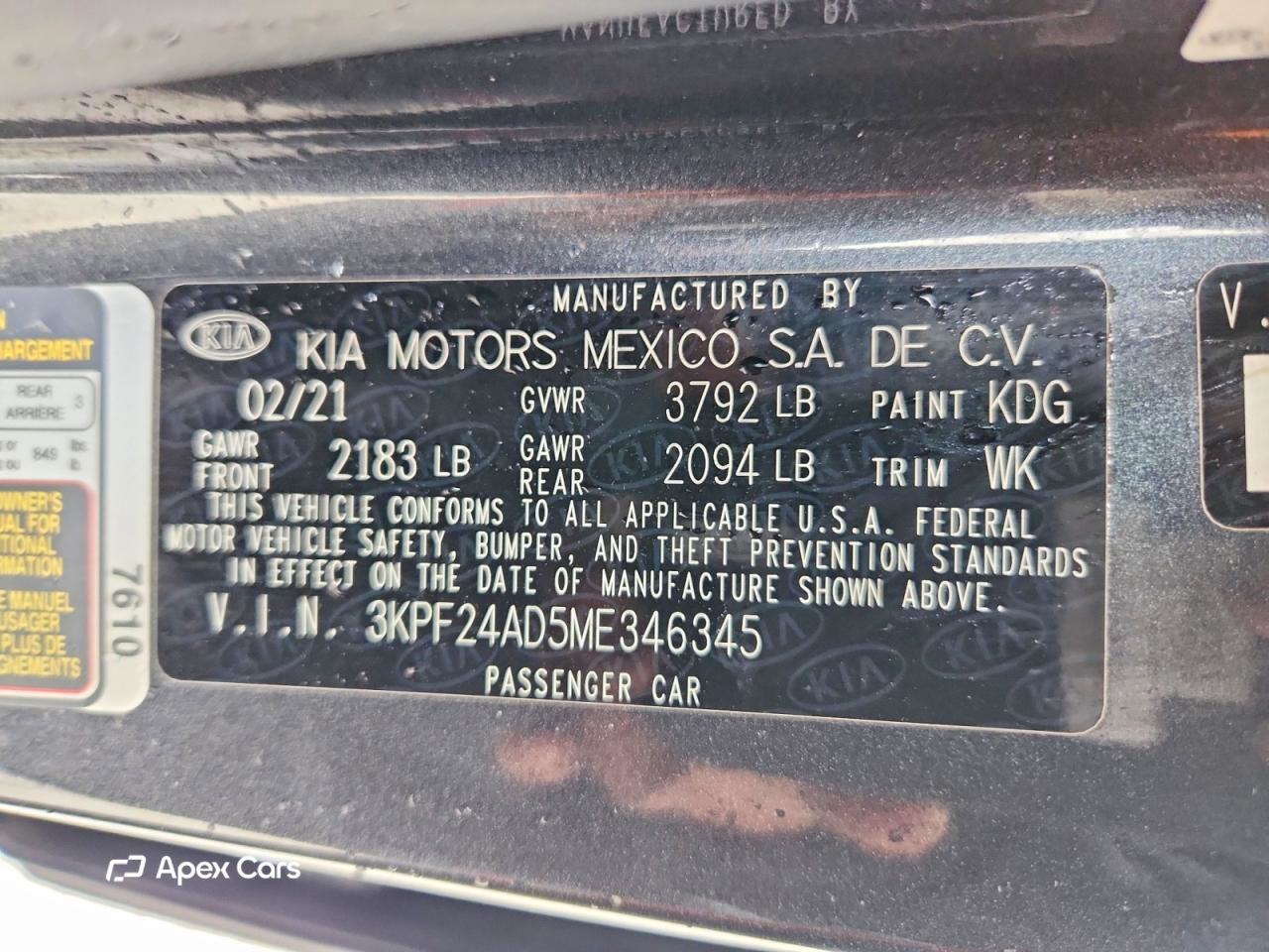 Kia Forte 2021