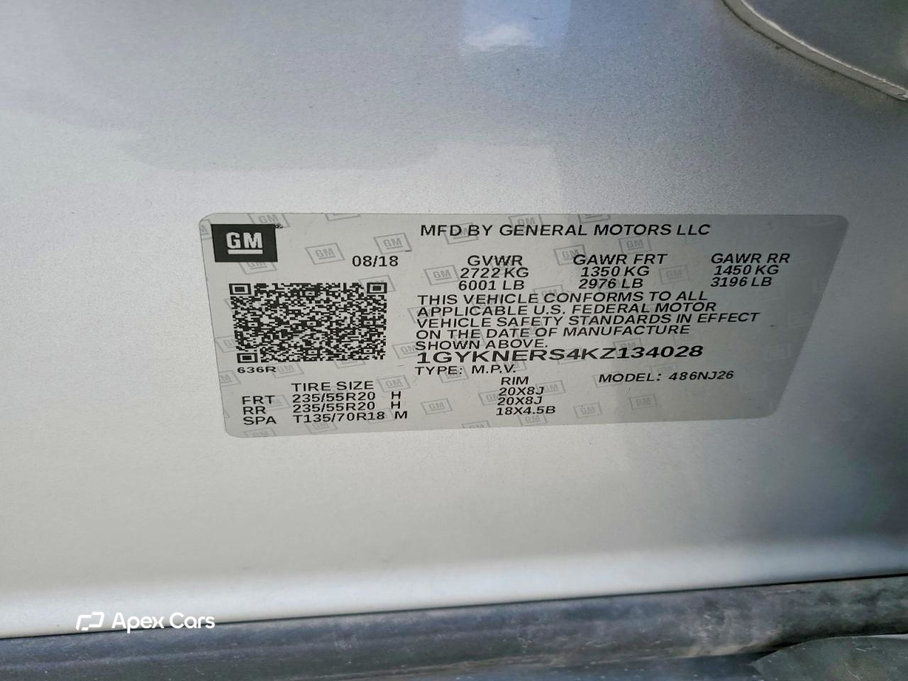Cadillac XT5 2019