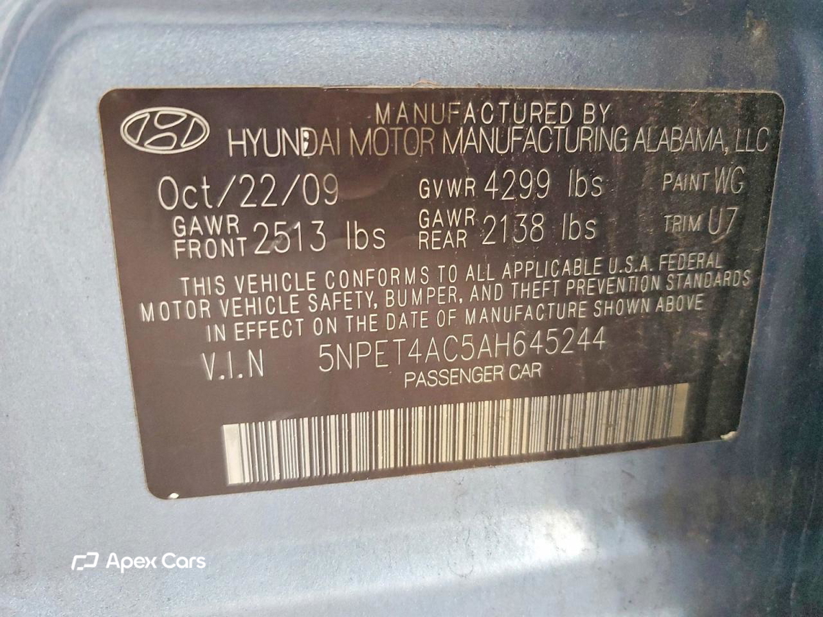 Hyundai Sonata 2010