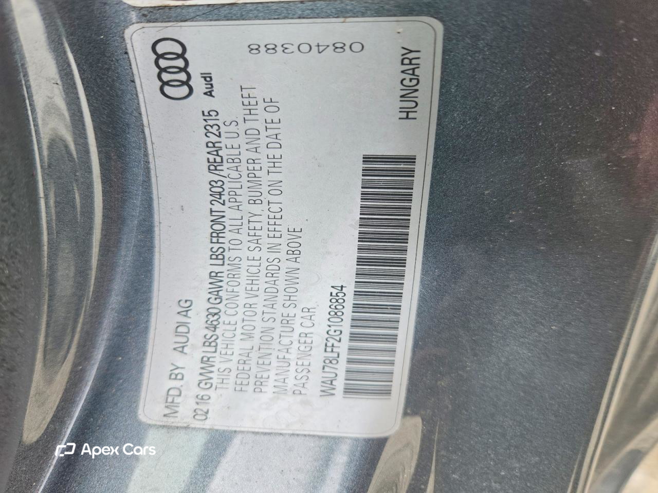 Audi A3 2016