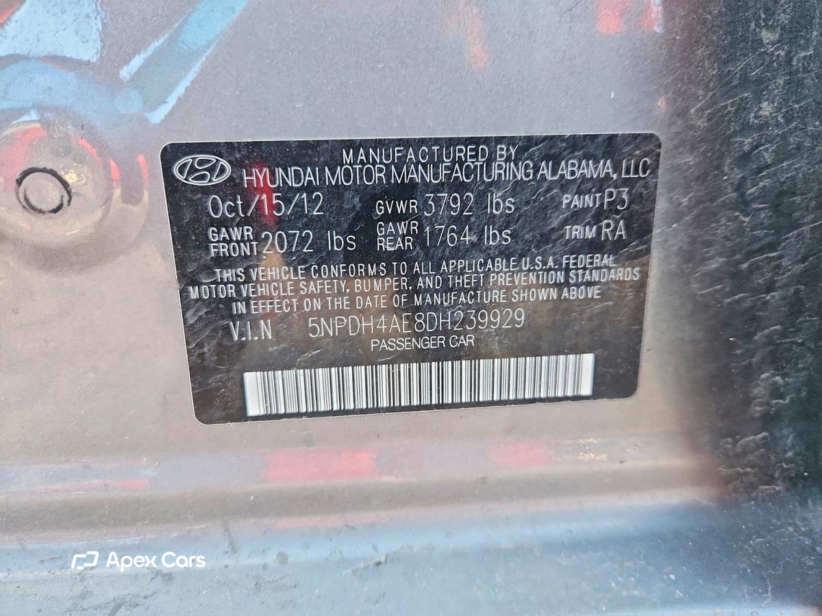 Hyundai Elantra 2013