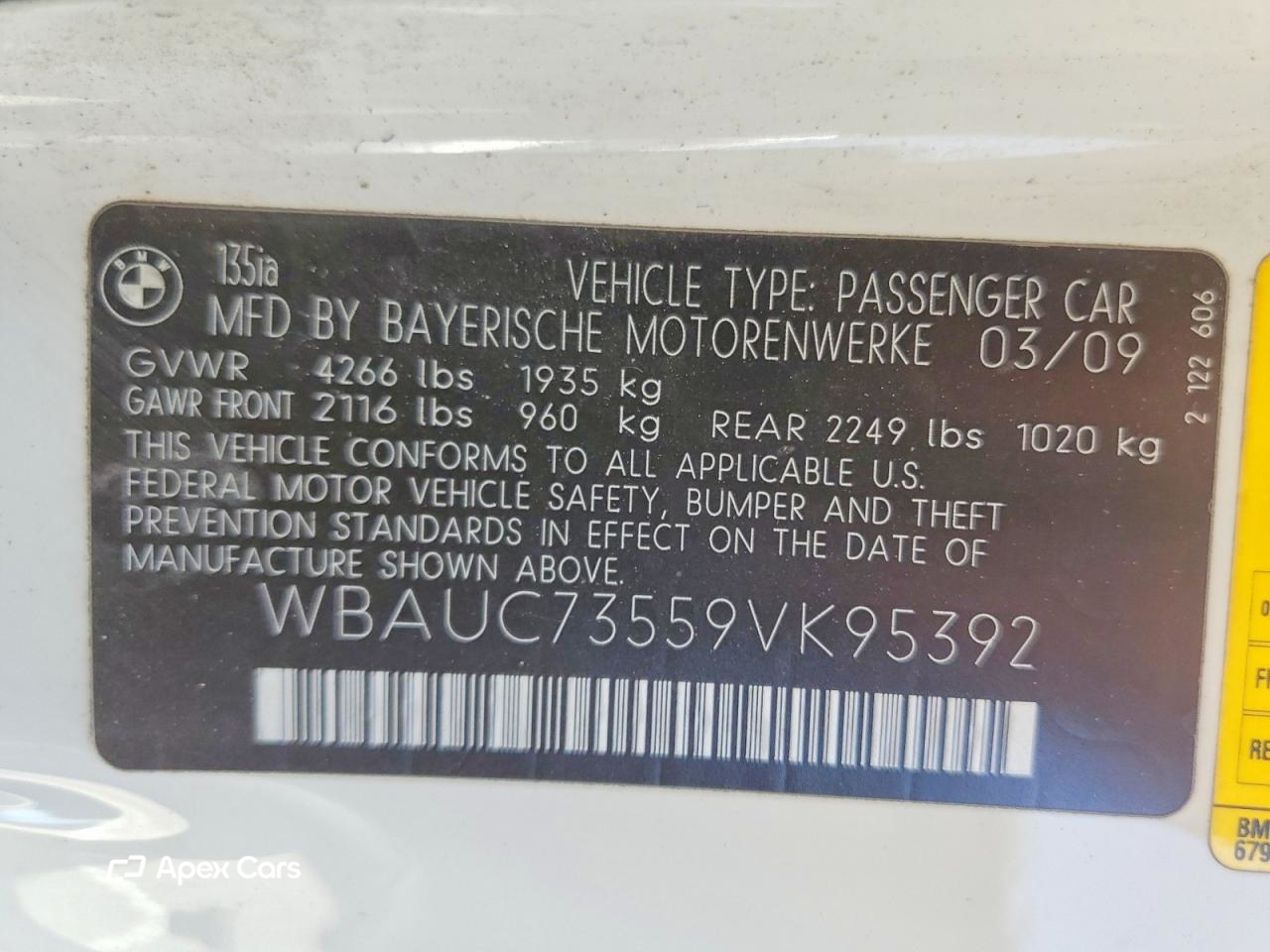 BMW Series 1 2009
