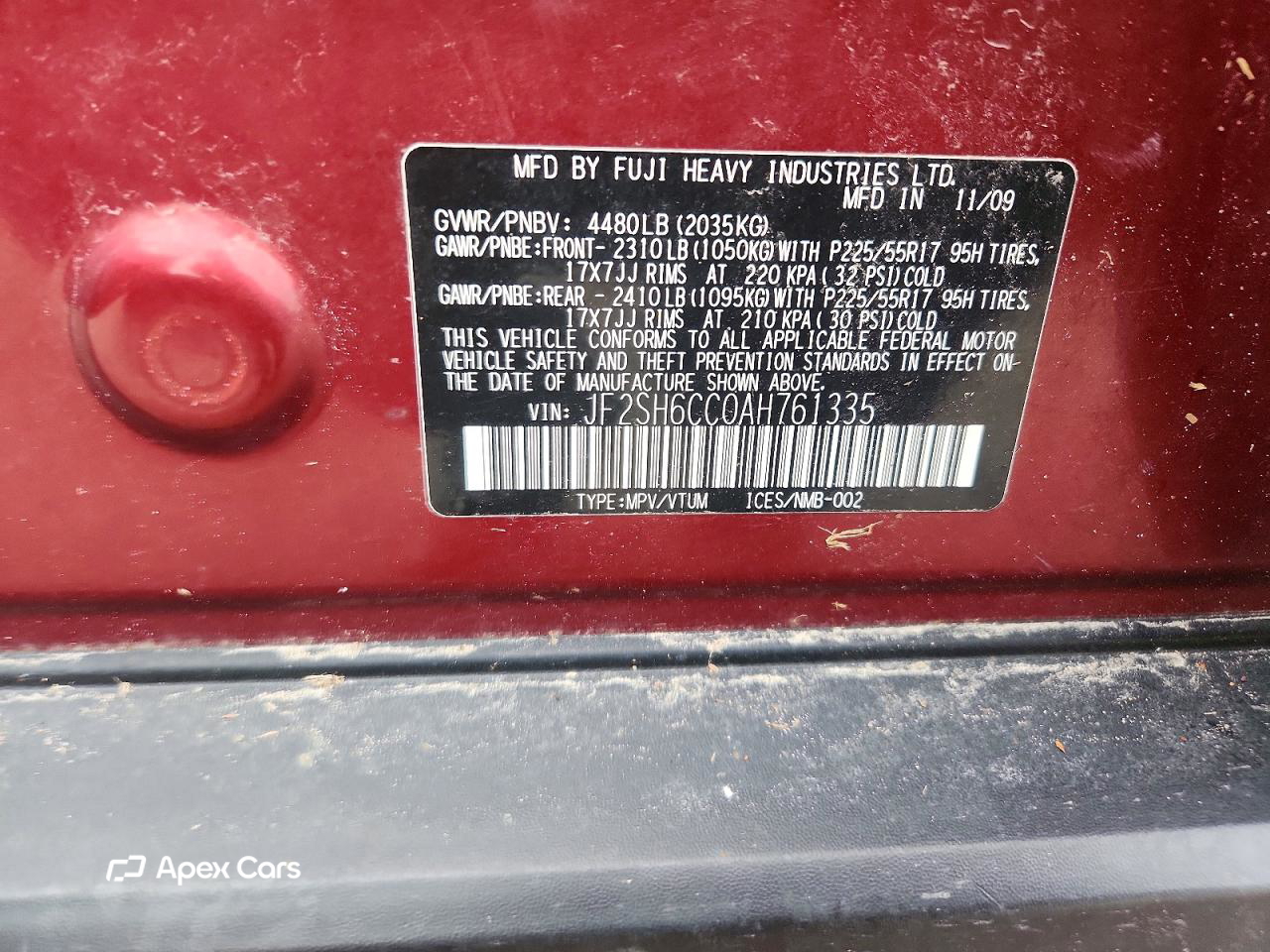 Subaru Forester 2010