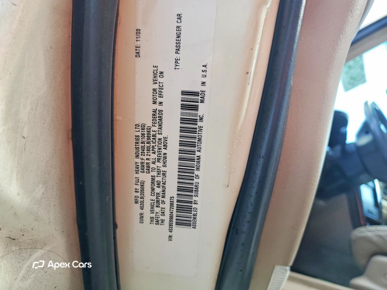 Subaru Legacy 2004