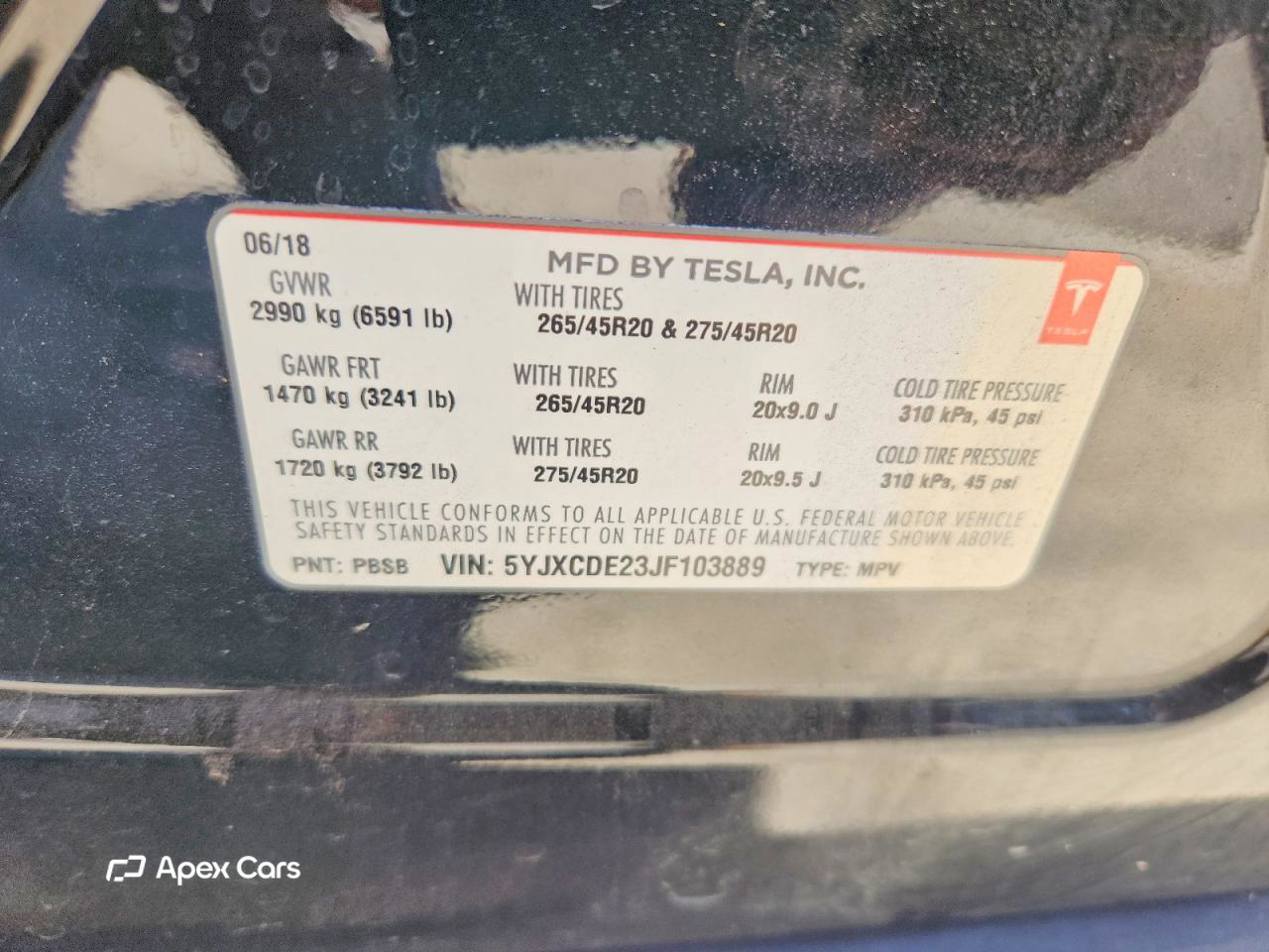 Tesla Model X 2018