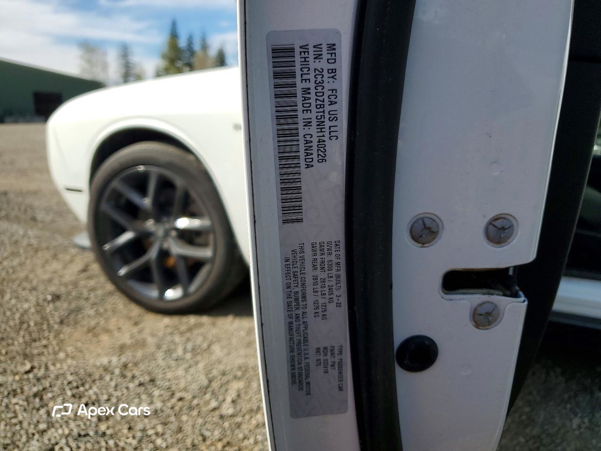 Dodge Challenger 2022