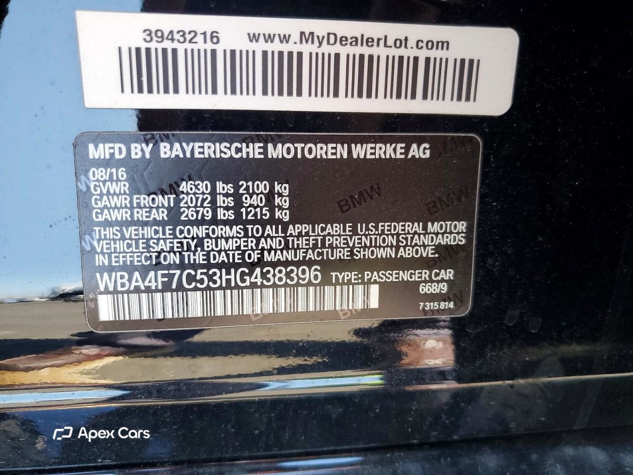 BMW Series 4 2017