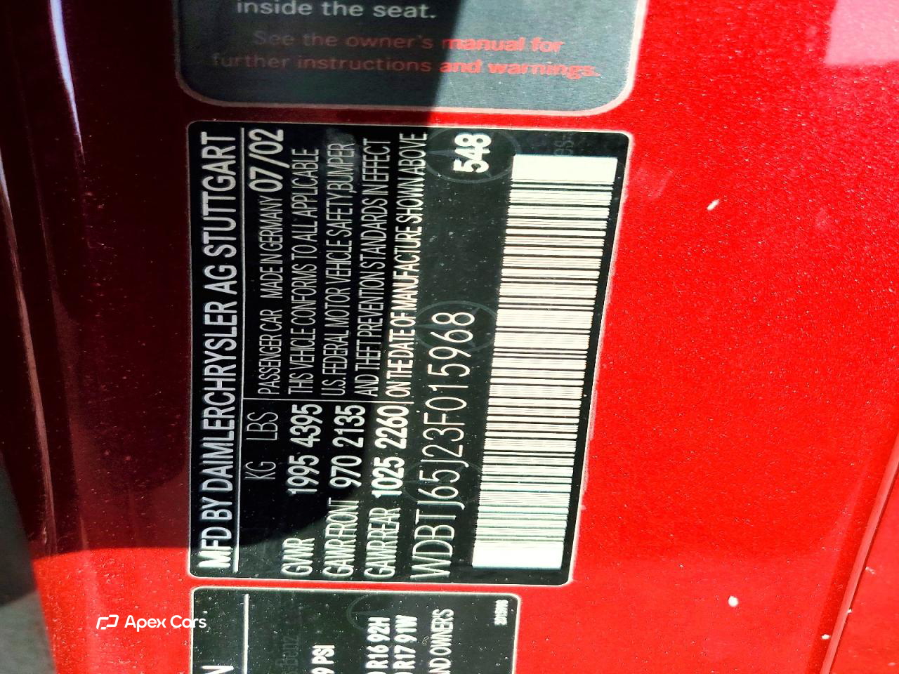 Mercedes-Benz CLK-klasse 2003