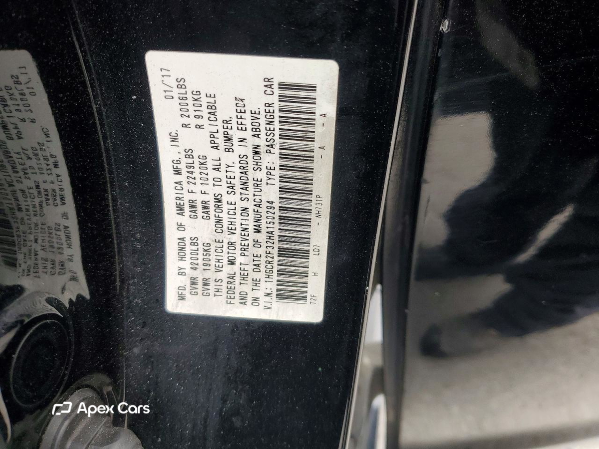 Honda Accord 2017