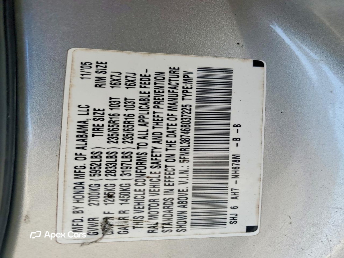 Honda Odyssey 2006