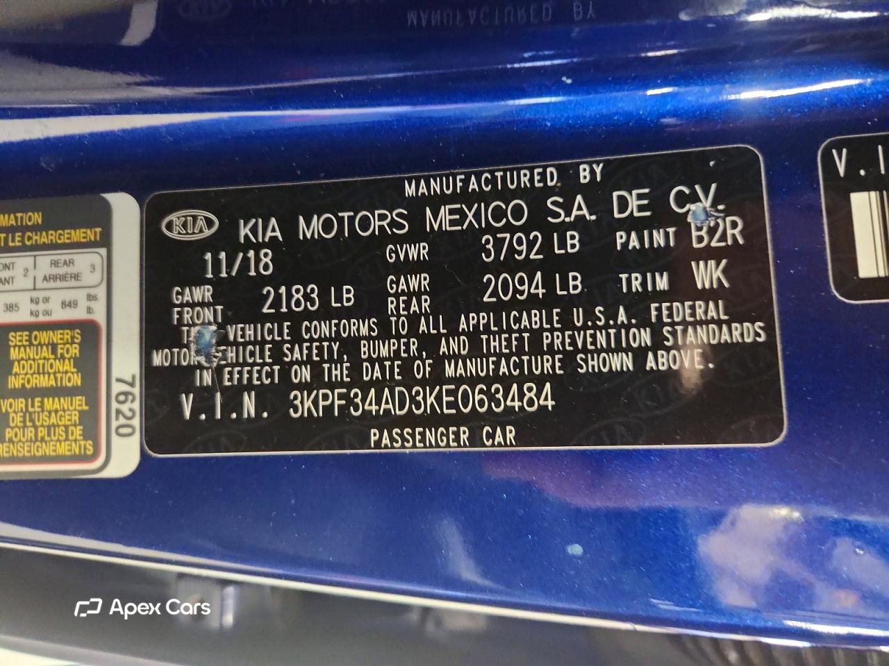 Kia Forte 2019