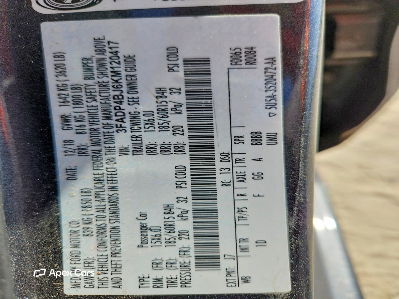Ford Fiesta 2019