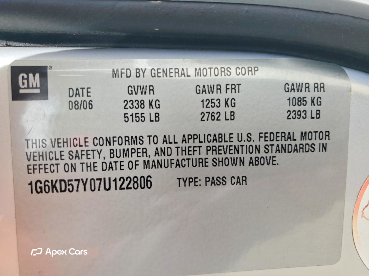 Cadillac DTS 2007