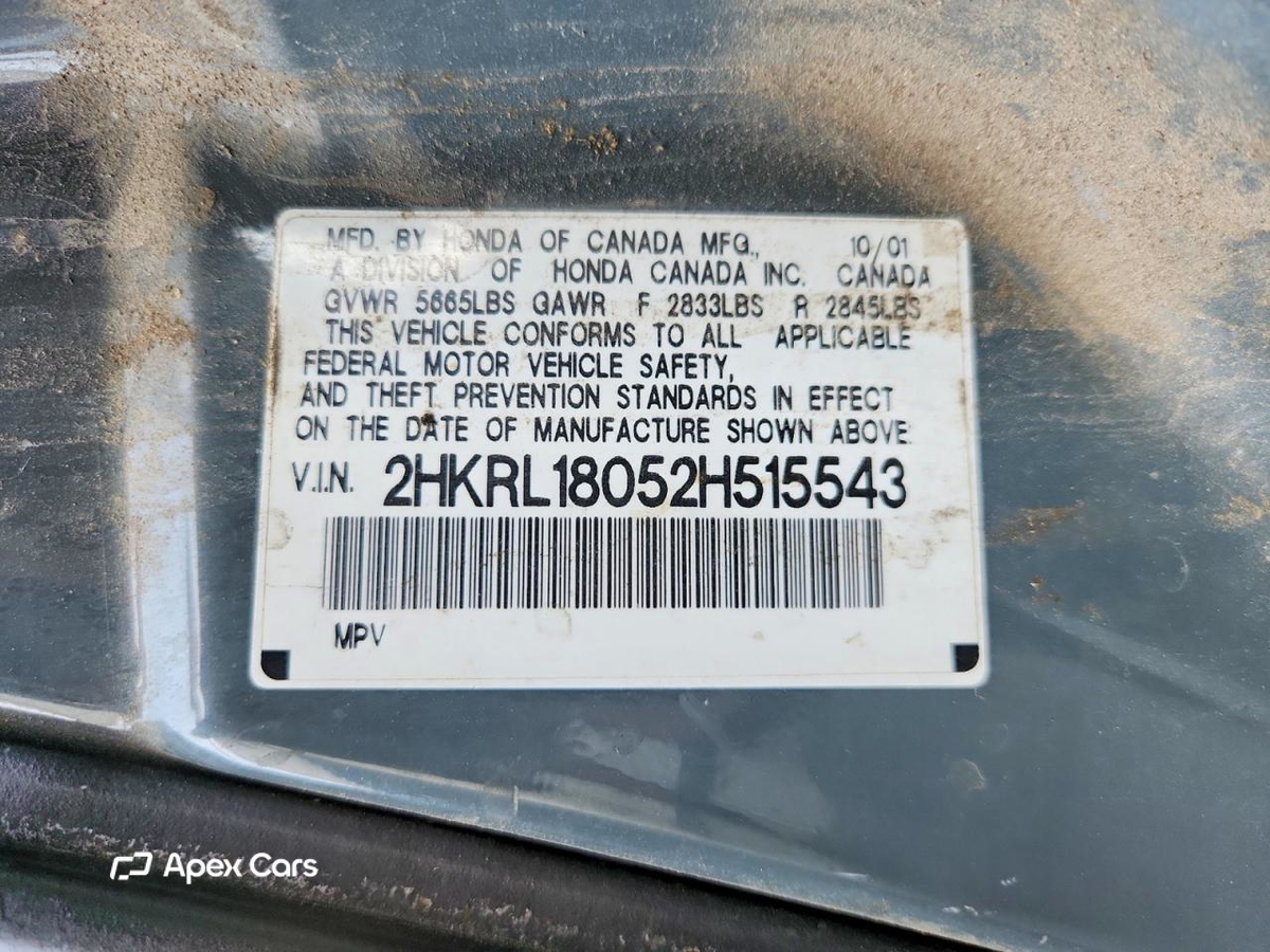 Honda Odyssey 2002