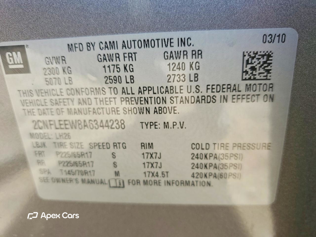 Chevrolet Equinox 2010