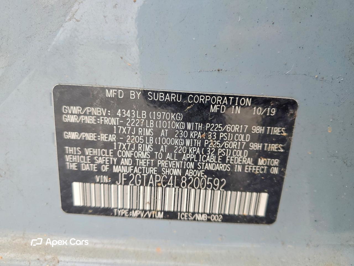 Subaru XV 2020