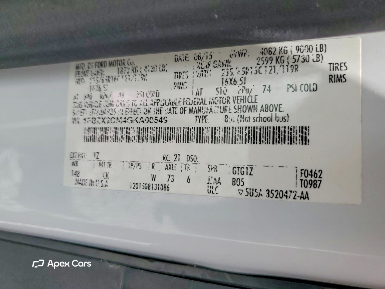 Ford Transit 2016