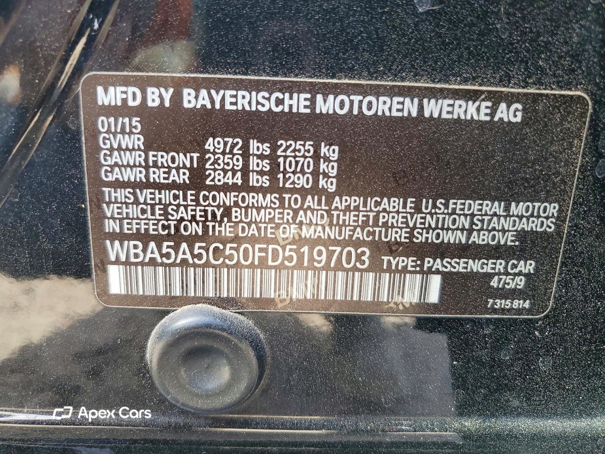 BMW Series 5 2015