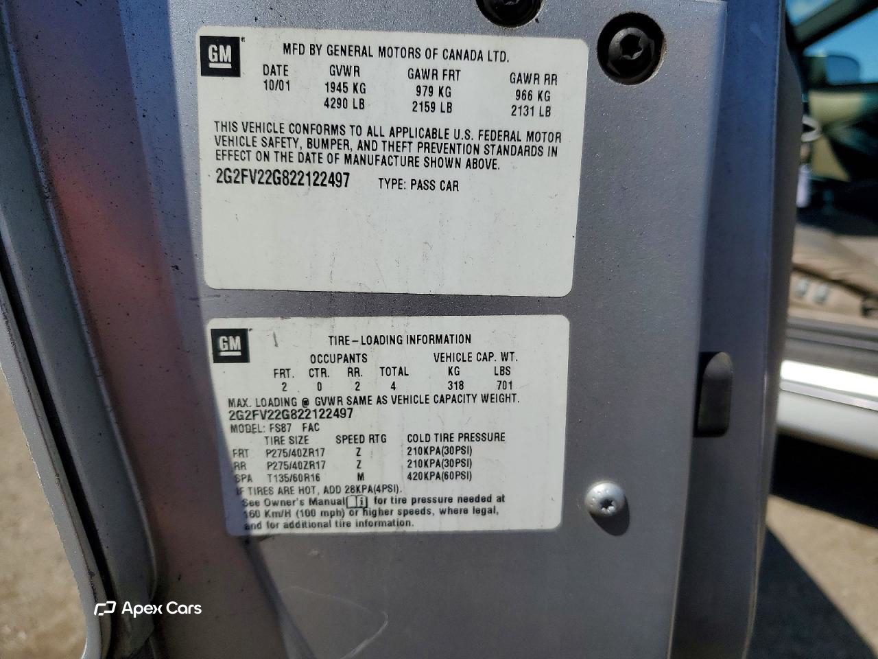 Pontiac Trans Sport 2002