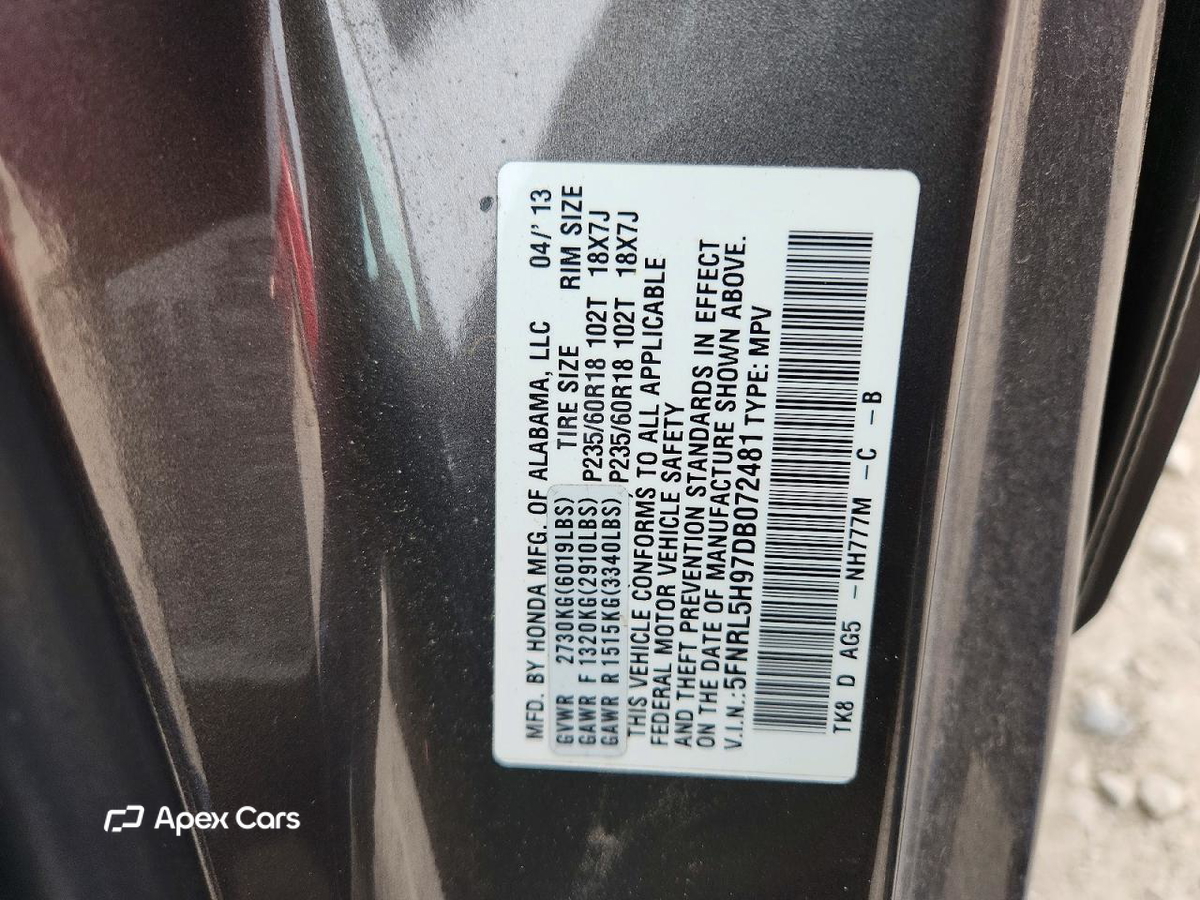 Honda Odyssey 2013