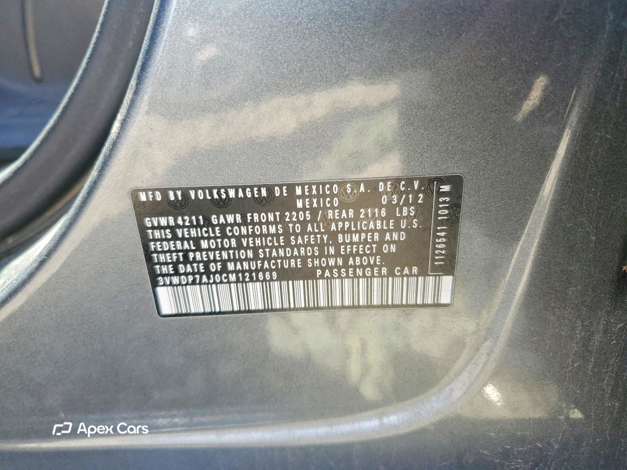 Volkswagen Jetta 2012