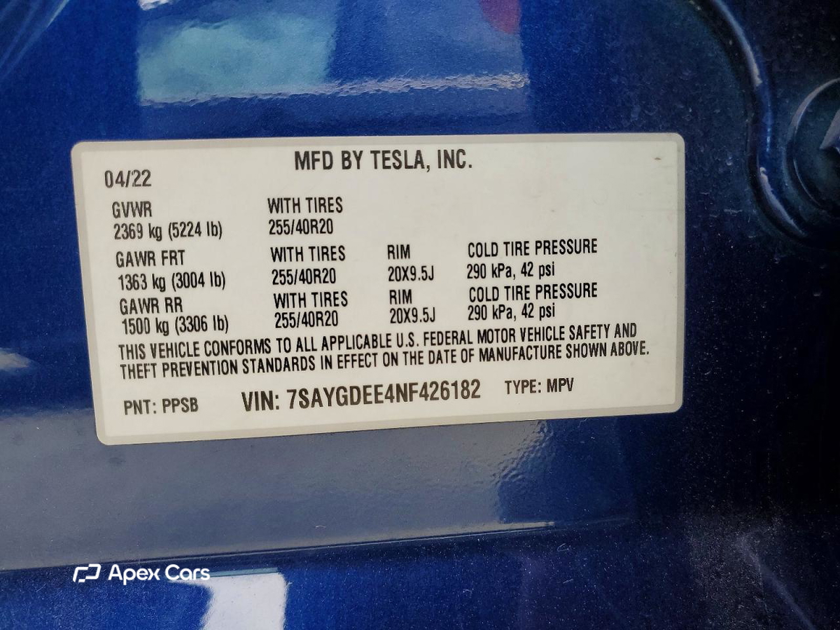 Tesla Model Y 2022