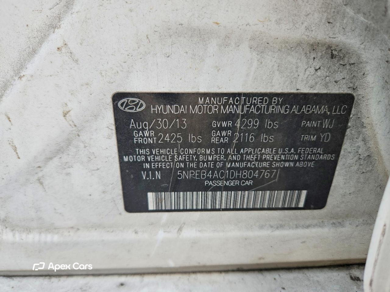 Hyundai Sonata 2013